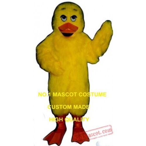 Sleepy Duck Mascot Costume