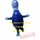 Advertising Anime Cosply Costumes Blue Lobut Mascot Costume