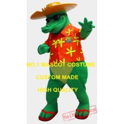 Cool Anime Costumes Bad Alligator Crocodile Mascot Costume