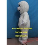 New Anime Cosply Costumes White Monkey Yeti Mascot Costume