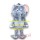 Cute Little Grey Elephant Mascot Costume