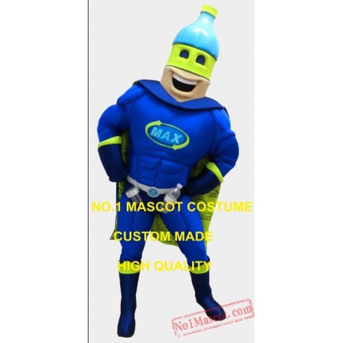 Anime Cosply Costumes Spring Water Addventure Max Man Mascot Costume
