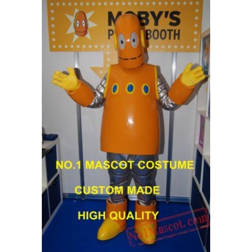 Brainpop Moby Robot Mascot Costume