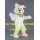 New Arrival Holiday White Bear Mascot Costume