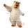 White Fur Boris Bear Mascot Costume