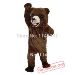 Kodiak Bear Plush Mascot Costume