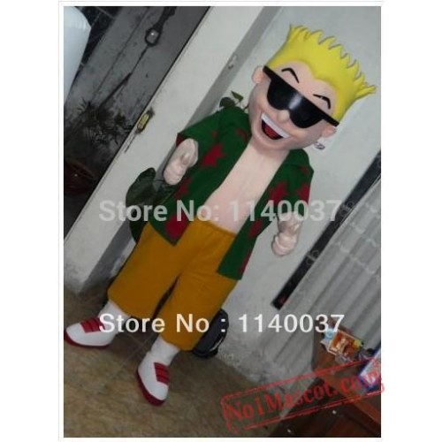 Surfer Boy Mascot Costume