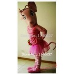 Pink Mouse Mascot Costume