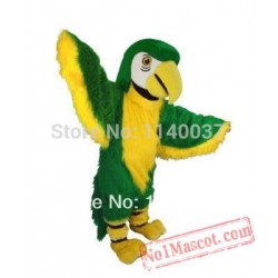 Green Parrot Mascot Costume