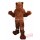 Long Hair Plush Grizzly Bear Mascot Costume