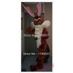 Coyote Mascot Adult Size Cartoon Character Mascotte Outfit Suit Ems Free Shipping