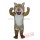 Professional Tan Wildcat Mascot Costume