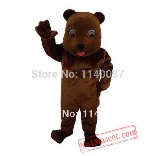 Choco Bear Mascot Costume