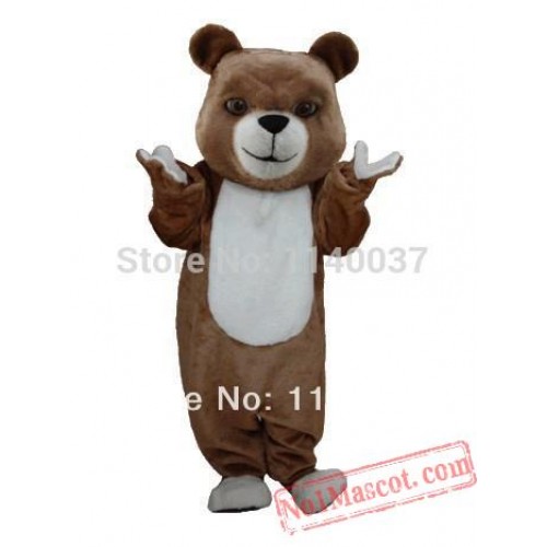 Papa Bear Plush Mascot Costume