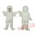 White Monster Yeti Snowman Christmas Mascot Costume