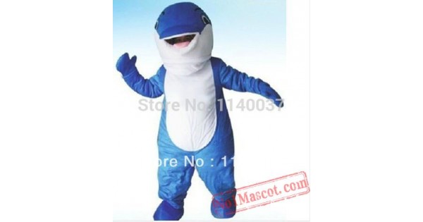 Blue Whale Adult Size Mascot Costume
