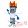 Winter Torch Fire Mascot Costume