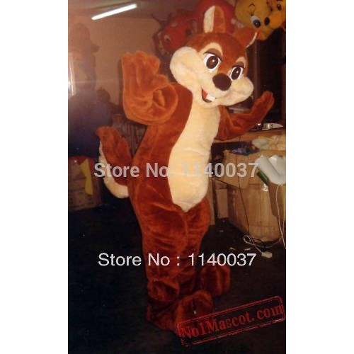 Professional Plush Chipmunk Mascot Adult Costume