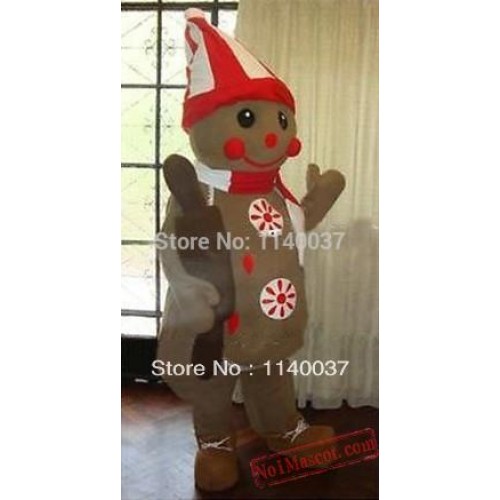 Sweet Christams Chocolate Candy Boy Food Mascot Costume