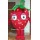 Red Strawberry Easter Fruit Mascot Costume