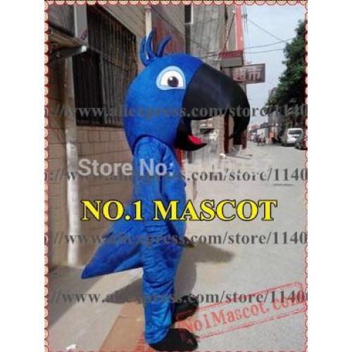 Blue Blu Parrot Hot Movie Mascot Costume
