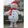 Wholesale Christmas Xmas White Snow Man Adult Size Mascot Costume