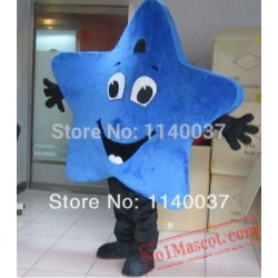 Blue Star Mascot Costume