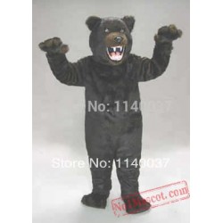 Fierce Grizzly Bear Mascot Costume