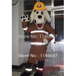 Firemen Dog Mascot Costume