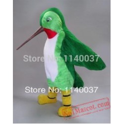 Green Hummingbird Hummer Mascot Costume