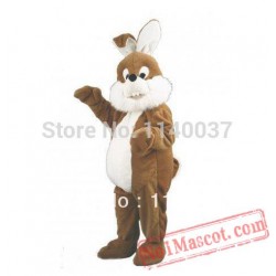 Easter Fat Rabbit Mascot Costume