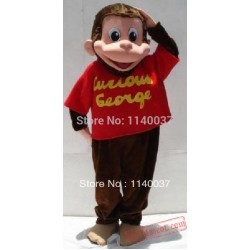 George Monkey Mascot Costume