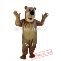 Long Gloves Cartoon Teddy Mascot Costume