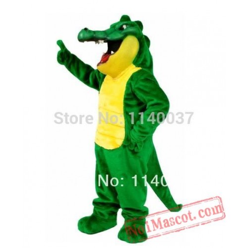 Crunch Gator Mascot Costume