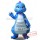 Blue Dinosaur Dragon Mascot Costume