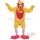 Big Yellow Chicken Mascot Costume