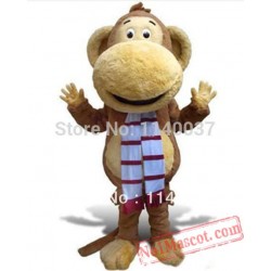 Big Mouth Monkey Boy Mascot Costume