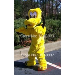 Yellow Dog Mascot Costume