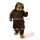 Brown Fur Boris Bear Mascot Costume