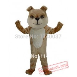 Best Quality Tan Bulldog Mascot Costume