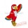 Red Macaw Mascot Costume