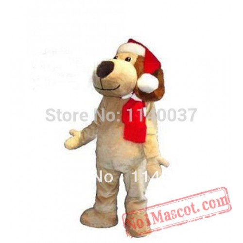 Christmas Dog Mascot Costume