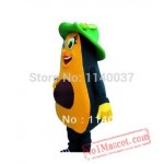 Avocado Mascot Cartoon Costume