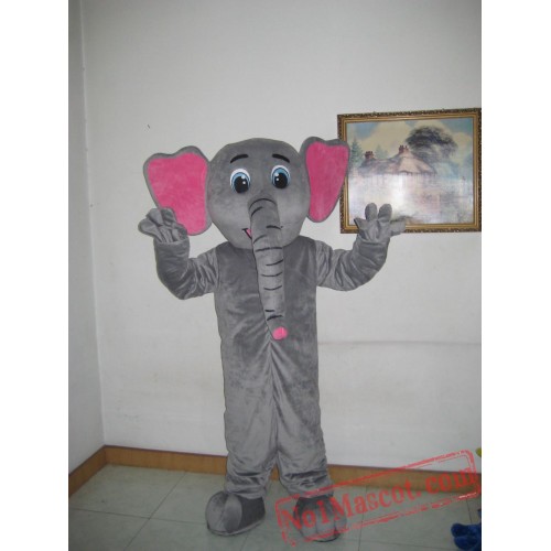 Big Elephant Zoo Animal Mascot Costume