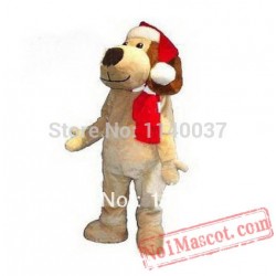 Christmas Puppy Dog Mascot Costume