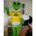 Green Frog Mascot Costume