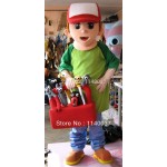 Boy Plush Mascot Costume