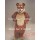 Smiling Cartoon Bear Mascot Costume