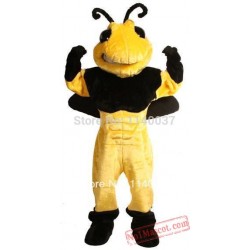 Plush Material Power Hornet Mascot Costume