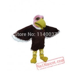 Good Quality Pink Head Vulture Mascot Costume